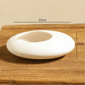 Axyaa Modern Chinese Style Ceramics Vase Pot Cobblestone Flower Arrangement Home Decor