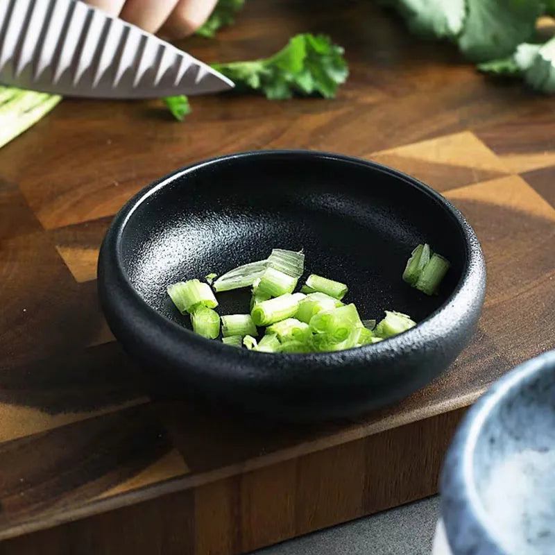 Axya™ Ceramic Round Sauce Dish: Small Seasoning Bowl for Wholesale