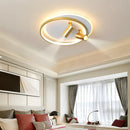 Axyaa Modern Dimmable LED Ceiling Lights with Remote Control for Bedroom and Living Room