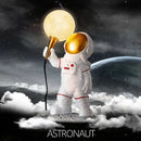 Axyaa Space Man LED Desk Lamp - Modern Astronaut Resin Bedroom Light