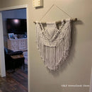 Axyaa Macrame Wall Hanging Boho Decor Modern Coastal Home Beach House Style