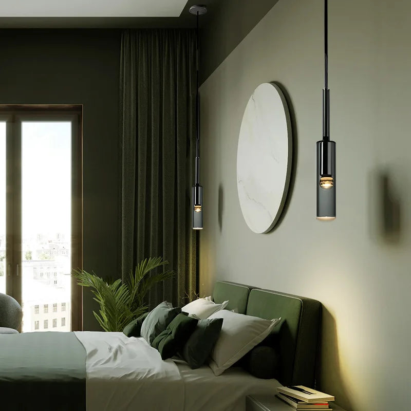 Axyaa Glass Pendant Light for Elegant Living Spaces