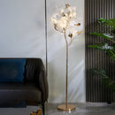Axyaa Ginkgo Leaf Floor Lamp for Cozy Living Spaces