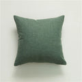 Axyaa Linen Pillow Covers with Tassels - 18x18" Square Throw Pillows for Home Decor