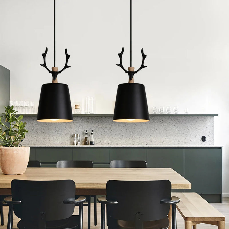 Axyaa Antlers Pendant Light for Modern Living Room and Kitchen Lighting