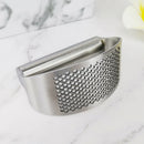 Axyaa Stainless Steel Garlic Press - Kitchen Vegetable Fruit Tools