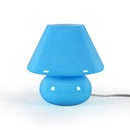 Nordic Glass Desk Lamp by Axyaa: Colorful LED Table Light for Bedroom