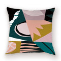 Axyaa Abstract Splice Pattern Pillow Case Bohemian Cushion Cover