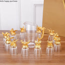 Axya Zodiac Wine Glass Set: Small, Elegant Drinkware Collection