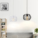 Axyaa Industrial Cage Pendant Light for Kitchen Living Room Bedroom