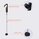 Axyaa Rotating LED Wall Lamp | Black Gold Indoor Lighting Fixture for Bedroom & Living Room