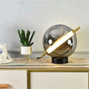 Axyaa Minimalist LED Ball Table Lamp for Desk and Living Room