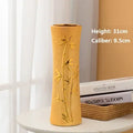 Axyaa Gold-Plated Ceramic Vase: Elegant Home Decor & Wedding Decoration