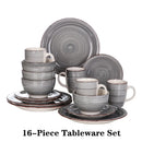 Axyaa Bella-GY Porcelain Dinner Set 48-Pieces Vintage Tableware Kit