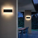 Axyaa Outdoor Wall Lamp LED Super Bright Light Garden Porch Sconce Landscape Light