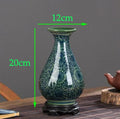 Axyaa Blue White Porcelain Antique Ceramic Vase Home Table Decor Pot Craft