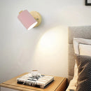 Axyaa Wooden GU10 Wall Lamp in 6 Colors - Nordic Indoor Wall Light
