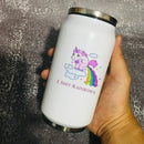 Axyaa Unicorn Stainless Steel Coffee Mug | Vacuum Insulated Funny Office Gift