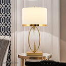 Axyaa Metal Pipe Table Lamp: Modern Nordic Living Room Decor Lighting