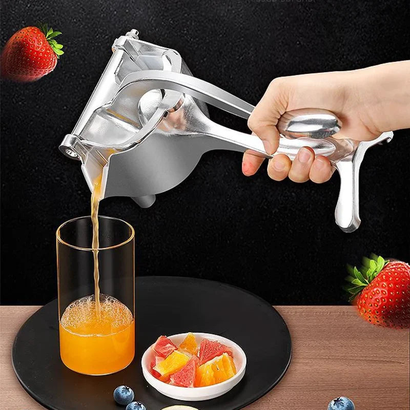 Axyaa Aluminum Alloy Fruits Squeezer - Hand Press Lemon Juicer
