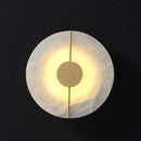 Axyaa Circular Marble Decor Lamp for Luxury Living Room, Bedroom & Hotel Corridors