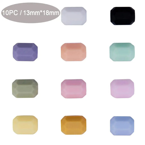 Axya Silicone Teething Beads: BPA-Free, Chewable DIY Jewelry for Baby