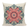Bohemian Linen Cushion Cover 45x45 for Sofa - Axyaa Brand Home Decor