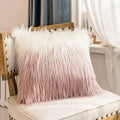 Axyaa Faux Fur Cushion Cover 50x50cm Soft Home Decor Sofa Bedroom Car Luxury