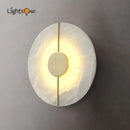Axya Copper Stone Corridor Aisle Wall Lamp for Living Room