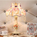 Axya Nordic Retro Red Table Lamp for Modern Home LED Lighting