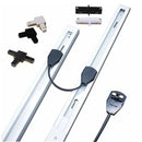 Axyaa Line I L T Connector Power Extension Cable for 2-Wire Black White Track Base Lighting