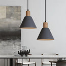 Axyaa Gray Industrial Pendant Light for Living Room Luminaire