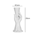 Axyaa Abstract Character Ceramic Vase, Modern Home Decor & Flower Arrangement Accessory