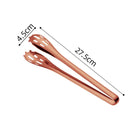 Axyaa Stainless Steel Food Tongs for Buffet, Barbecue, and Kitchen