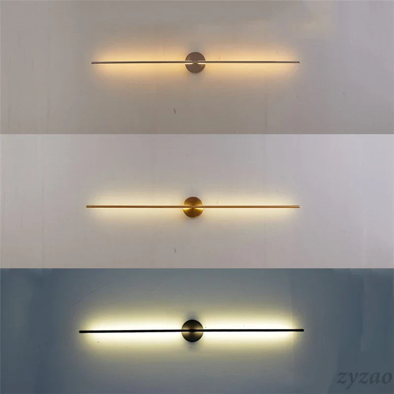 Axyaa Luxury Gold Geometric Wall Lamp for Living Room, Bedroom & Hotel Aisle
