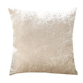 Crushed Velvet Grey Cushion Cover by Axyaa - Nordic Luxury Home Decor