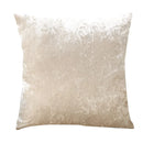 Crushed Velvet Grey Cushion Cover by Axyaa - Nordic Luxury Home Decor