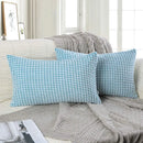 Axyaa Corduroy Cushion Cover 45x45cm Soft Home Decor Pillow for Sofa and Car