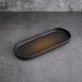 Axyaa Ceramic Sushi Plate Set - Japanese Fish Tableware Rectangular Flat Plate
