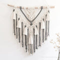 Axyaa Hand-Woven Macrame Wall Hanging - Bohemian Craft Decor, 55x65cm