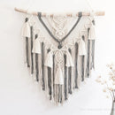 Axyaa Hand-Woven Macrame Wall Hanging - Bohemian Craft Decor, 55x65cm