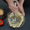 Axyaa Stainless Steel Potato Press Wavy Ricer Crusher Baking Kitchen Tools