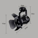 Axyaa Retro Industrial Track Ceiling Lamp: Adjustable Dome Light for Store, Pub, Cafe