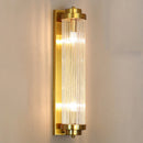 Axyaa Postmodern Crystal Wall Lamp: Minimalist Luxury LED Lights for Living Room, Bedroom, and Aisle