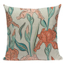 Axyaa Vintage Flower Cushion Covers - Shabby Chic Floral Pillowcase