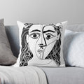 Picasso Abstract Art Decorative Cushion Cover by Axyaa