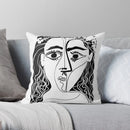Picasso Abstract Art Decorative Cushion Cover by Axyaa