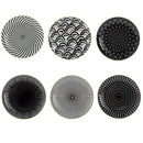Axya Geometric Porcelain Dinner Plate Set - 1Pc