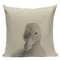 Axyaa Animal Print Cushion Covers - High Quality Decorative Pillows for Sofa