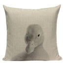 Axyaa Animal Print Cushion Covers - High Quality Decorative Pillows for Sofa